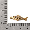304 Stainless Steel Enamel Fish Connector Charms STAS-B128-54G-01-3