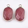 Natural White Jade Pendants G-T112-12G-2