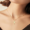 12Pcs 3 Colors Rack Plating Alloy Pendants FIND-LP0005-94-3