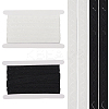 10M 2 Colors Polyester Non-Slip Silicone Elastic Gripper Bands for Garment Sewing SRIB-GF0001-48-1