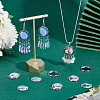 30Pcs 304 Stainless Steel Pendant Cabochon Settings STAS-UN0062-85-2