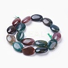 Natural Indian Agate Beads Strands G-P394-01-2