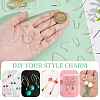 48Pcs 8 Style 304 Stainless Steel Earring Hooks STAS-UN0022-81-6