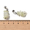 Natural New Jade Chip Pendants G-H307-07P-08-3