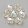 Transparent Acrylic Beads TACR-Q241-06-10mm-1