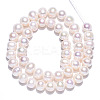 Natural Cultured Freshwater Pearl Beads Strands PEAR-N013-08C-2