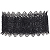 1Pc Imitation Leather Lace Flower Wrap Around Waist Belts for Women AJEW-CL0002-88B-1