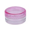 3G Plastic Empty Portable Facial Cream Jar LS-X-MRMJ-WH0020-01B-3
