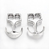 Tibetan Style Alloy Hook Clasps LS-TIBEP-35682-AS-NR-1