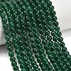 Natural Fuchsite Beads Strands G-L661-B01-6mm-B-1