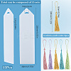 DIY Bookmark Making Kits. with Transparent Acrylic & Polyester Tassel Decoration DIY-SP0001-92C-2