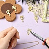 6Pcs 3 Styles Brass Micro Pave Cubic Zirconia Pendants KK-CJ0002-98-5