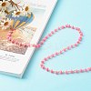 Handmade Polymer Clay Beaded Chain AJEW-JB00999-06-2