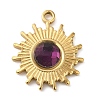 Real 18K Gold Plated 304 Stainless Steel Pendants STAS-A084-21G-02-1