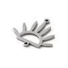 304 Stainless Steel Connector Charms STAS-R226-06P-2