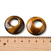 Natural Tiger Eye Pendants G-T122-76B-3
