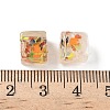 Baking Paint Handmade Gold Sand Lampwork Beads LAMP-P072-01A-01-3