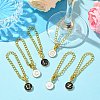 52Pcs 52 Styles Alloy Enamel Pendant Decorations HJEW-CJ00016-6