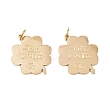 304 Stainless Steel Pendants STAS-D212-03A-G-1