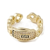 Brass Adjustable Rings RJEW-K257-89G-2