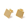 201 Stainless Steel Stud Earring Findings STAS-D244-29G-B-1
