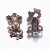 Tibetan Style Pendant Rhinestone Settings LS-TIBE-R184-R-FF-2
