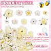 3 Bags 3 Styles Cloth Flower DIY-SP0005-72B-2