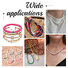 10 Strands Flat Round Handmade Polymer Clay Beads CLAY-PH0001-44V-6