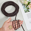 10M Flat PU Leather Cord WL-GF0001-33E-3