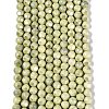 Ombre Effect Dyed Electroplate Opaque Glass Beads Strands EGLA-Q130-01A-10-2