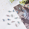 18Pcs 2 colors Alloy Pendants MPDL-DC0001-04-3