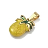 304 Stainless Steel Enamel Fruit Vegetable Charms STAS-F336-02A-G-2