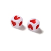 Opaque Acrylic Beads OACR-D301-06D-2
