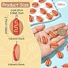 20Pcs Opaque Resin Pendants RESI-YW0005-06-2
