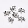 Tibetan Style Alloy Puppy Pendants X-TIBEP-990-AS-FF-1