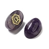 Natural Amethyst Oval Display Decorations G-F774-01E-2