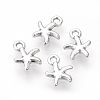 Tibetan Style Alloy Charms TIBE-S311-19AS-LF-1