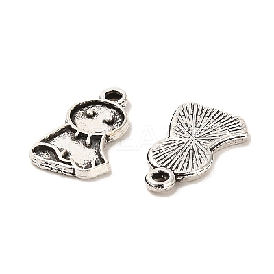 Tibetan Style Alloy Charms FIND-C043-001AS-1