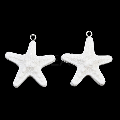 Opaque Resin Pendants RE-CBAF00C-05P-1