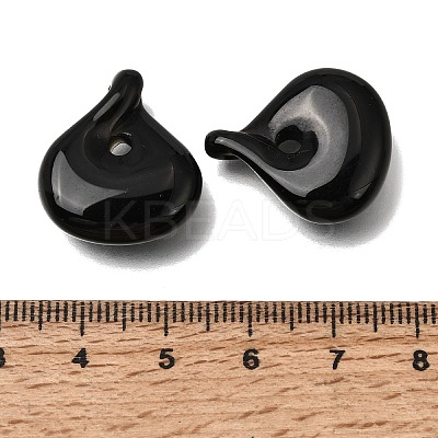 Natural Obsidian Pendants GG-CBA487A-03D-1