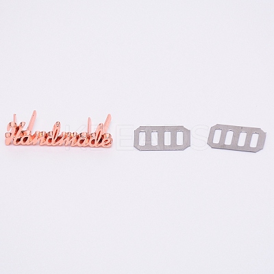 Zinc Alloy Bag Lock Catch Clasps DIY-TAC0015-02RG-1