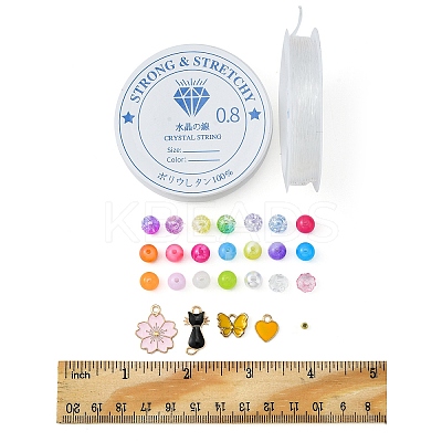 DIY Stretch Bracelet Making Kit DIY-FS0003-57-1