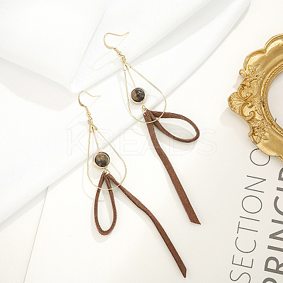 DIY Wire Wrap Earring Making Kit STAS-CJ0002-39-1