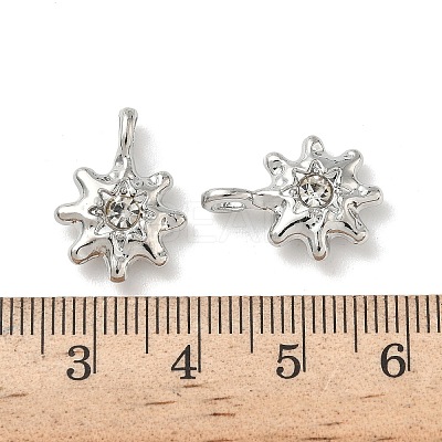 Alloy Rhinestone Pendants FIND-L024-05P-1