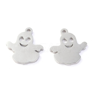 Non-Tarnish 304 Stainless Steel Charms STAS-O142-50P-1