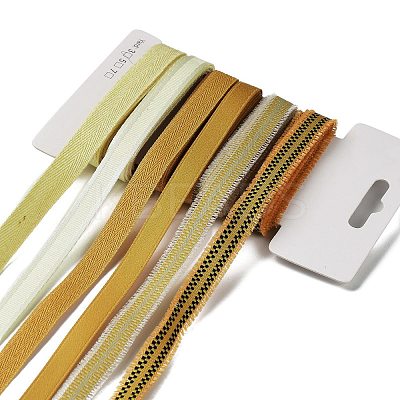 18 Yards 6 Styles Polyester Ribbon SRIB-C001-E01-1