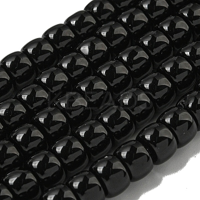 Opaque Glass Beads Strands X-GLAA-NH0002-B02-1