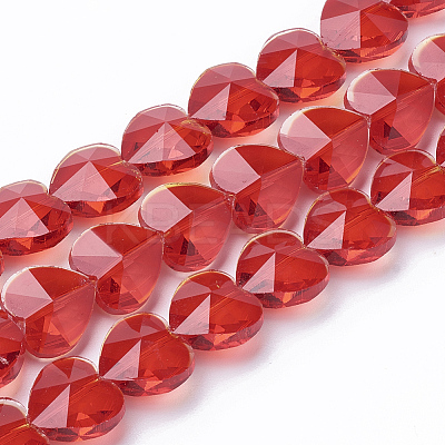Transparent Glass Beads GLAA-Q066-14mm-A-M-1