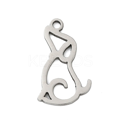 201 Stainless Steel Pendants STAS-F316-04P-02-1