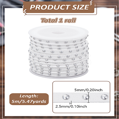 1 Roll Faux Suede Cord LW-LP0001-10A-1